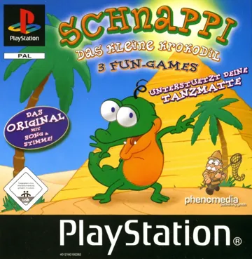 Schnappi - Das kleine Krokodil - 3 Fun-Games (GE) box cover front